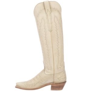 Lucchese Priscilla Boot in Cream, Women's Size 9
